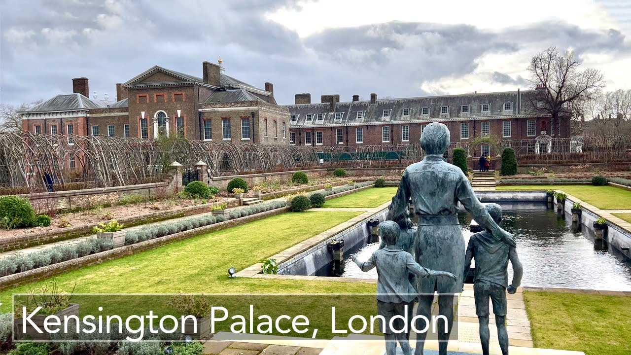 Catch a glimpse of Sunken Garden.