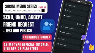 FlutterFlow Friend Request System | Send, Undo & Accept Requests + Publish & Test