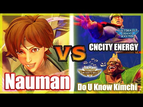 SFV CE 👊🏻 Nauman (Sakura) vs CNCITY ENERGY (M.Bison) & Do U Know  Kimchi (Birdie) FT2
