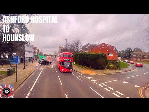 4k|London🚌Route116|Via Bedfont Green,Hounslow Heath