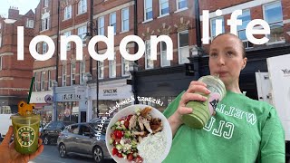 ep3 london life | it's bagels, waitrose food shop, home cooked food, karuto verse matcha, london zoo