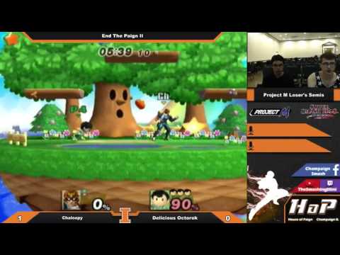 [End The Paign II] Chaloopy (Captain Falcon) vs. Delicious Octorok (Ness) PM Loser's Semis