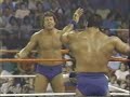 WWF Magnificent Muraco & Bob Orton vs Killer bees 1987