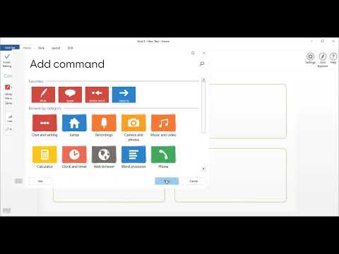 Grid 3 Jump to or link a button