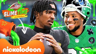 BEST Plays from the 2024 NFL Season! 🏈 w/ Jayden Daniels, Saquon Barkley & More! | Nick Sports