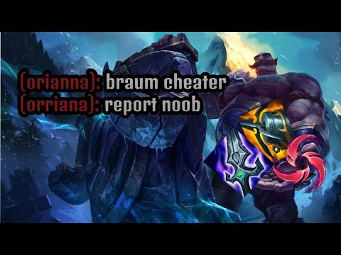 Insane Attack Speed Braum on Mid | Jungle Diff