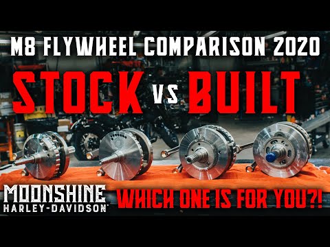 Stock VS Built | M8 Flywheel Comparison 2020 with Moonshine H-D | Shop Talk Episode 46