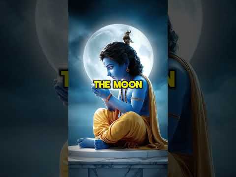 The Truth Behind Lord Krishna’s False Accusation: The Moon’s Curse Explained #hindumythology #ganesh