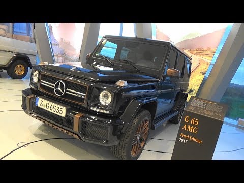 Mercedes-Benz G65 AMG Final Edition (W463) - 40 Years of G-Class - Mercedes-Benz Museum Stuttgart
