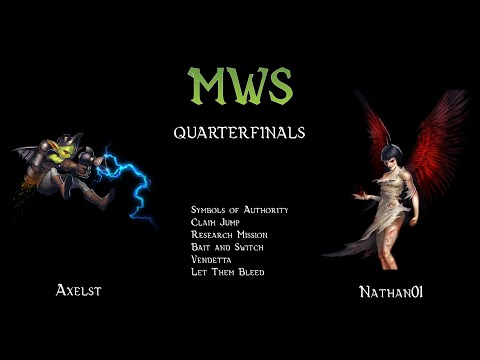 Axelst (Outcast Zipp) vs Nathan01 (Titania) - Malifaux WS Championship Quarterfinals