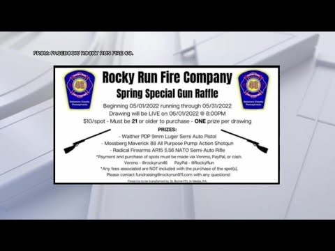 Pennsylvania volunteer fire company cancels gun raffle fundraiser after uproar from community