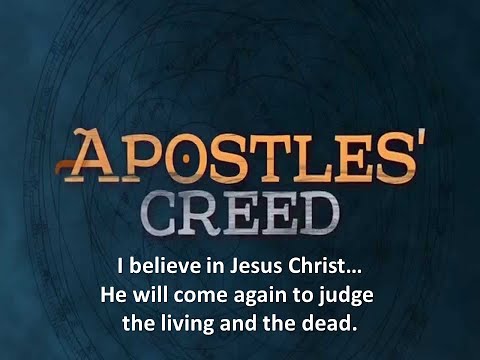 20200823 AM - Apostles Creed - He Will Come Again To Judge