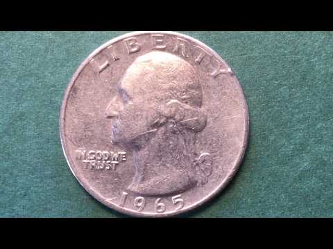 US 1965 Quarter No Silver