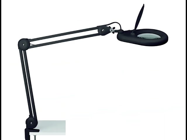 Video teaser voor MAULviso Lupenleuchte mit Klemmfuß - schwarz