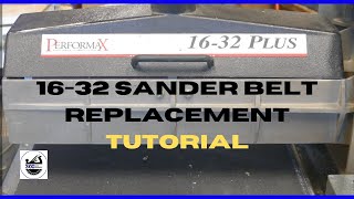 TUTORIAL - Performax Sander 16 -32 Conveyor Replacement