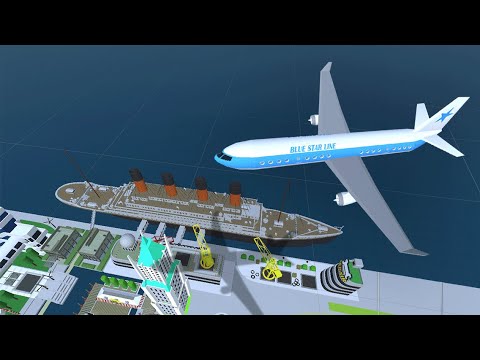 Airport 3D Game - Titanic City video thumbnail