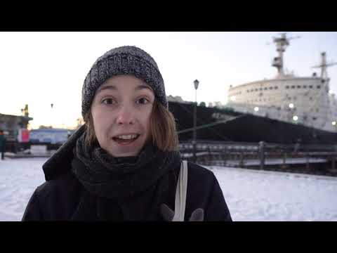 The Polar Night in MURMANSK - THE BIGGEST CITY IN ARCTIC CIRCLE