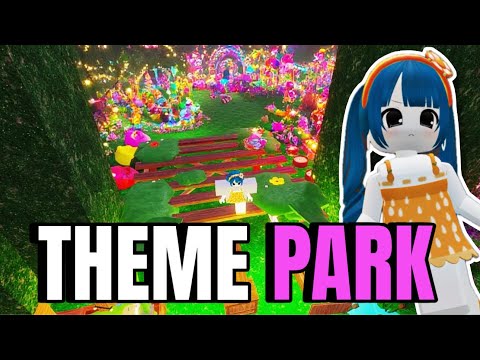 I Built the ULTIMATE THEME PARK in 99 Nights in the Forest (Roblox)