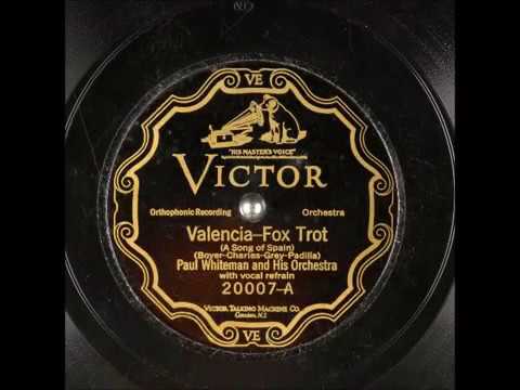 Paul Whiteman: 1926 "VALENCIA" in Virtual Stereo - VIVID