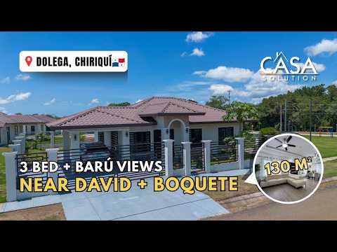 $200K Home in Dolega, Chiriquí | 3 Bedrooms + Volcán Barú Views