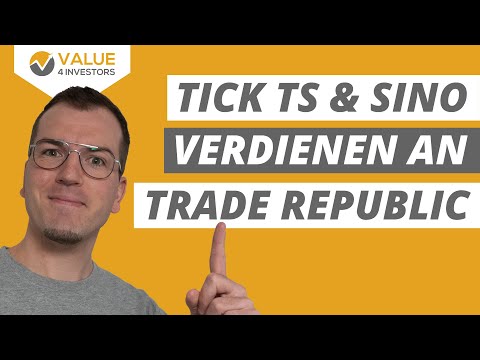 Trade Republic sammelt mehrere hundert Millionen Euro ein!!! Tick TS und Sino AG verdienen daran!!!