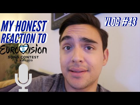 My Honest Reaction To Eurovision 2019 - VLOG #43