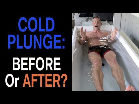 Cold Plunge Before or After Exercise?