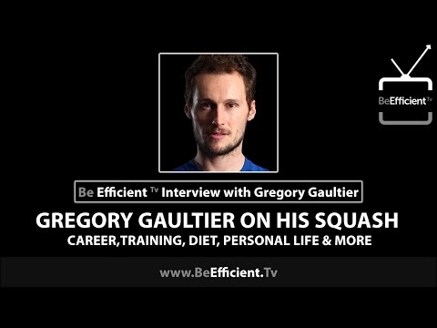 Gregory Gaultier on His Squash Career, Training, Diet, Personal Life & More