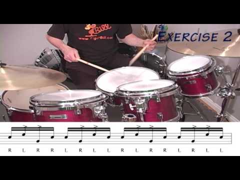 Tiger Bill Video Lesson: Single Paradiddle Accent Grid — Part 2