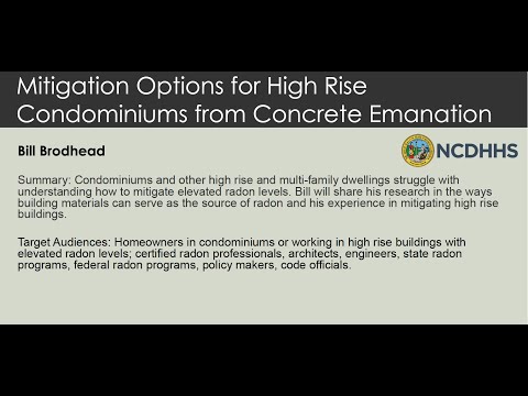 YouTube video about: How to mitigate radon in a condo?