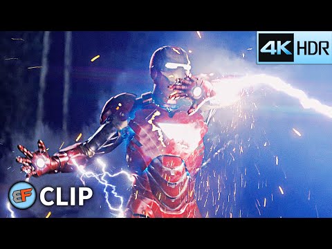 Iron Man vs Thor - "Doth Mother Know You Weareth Her Drapes" Scene | The Avengers (2012) 4K HDR Clip