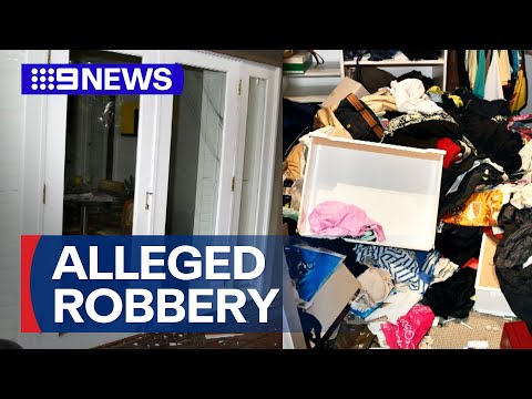 Elderly couple held at knife-point during Melbourne home invasion | 9 News Australia