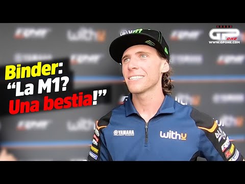 Darryn Binder: "The Yamaha M1 was easy? It seemed like a beast to me!" ENG, ITA SUB