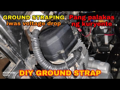 ignition coil ground strap DIY to prevent voltage drop