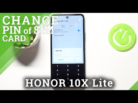 How to Change SIM PIN in HONOR 10X Lite – Set SIM Protection