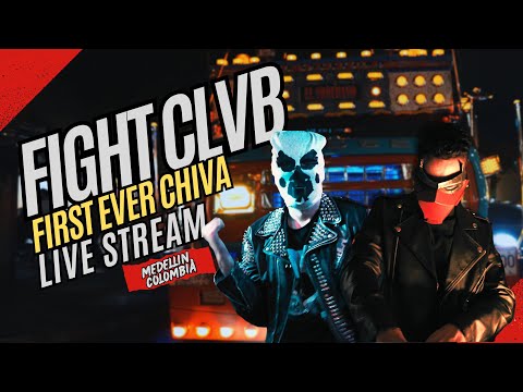 Fight Clvb (Medellin Live Set) | First Ever Chiva Stream! #techno #latinhousemusic #moombahton