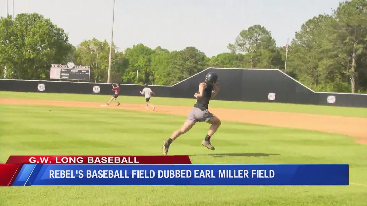 G.W. Long's baseball field renamed after legendary head coach Earl Miller