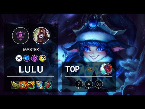 Lulu Top vs Yone - KR Master Patch 11.21