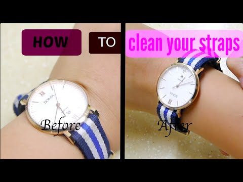 How to clean / wash your NATO STRAP (DW + BONIA) | Tutorial INDONESIA