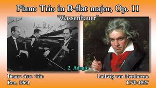 Download lagu Beethoven: Piano Trio No. 4, Beaux Arts Trio (1964) ベートーヴェン ピアノ三重奏曲第4番 ボザール・トリオ mp3