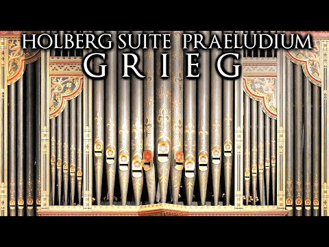 GRIEG - HOLBERG SUITE PRAELUDIUM - ORGAN SOLO - JONATHAN SCOTT