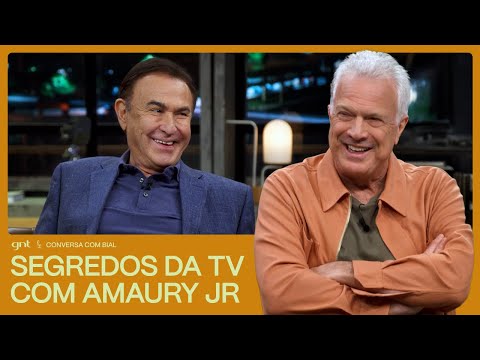 Amaury Jr. DISCOVERING TV talents? | Conversation with Bial | GNT