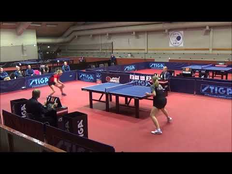 BETZ Ramona (FIN) vs SKÅTTET Rikke (NOR)|European Championships Teams STAGE 1 15-16.10.2022