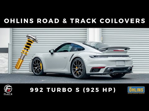 Porsche 992 Turbo S – Öhlins Road & Track Coilovers Installed (925HP Build)
