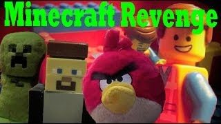 Minecraft Revenge Music Video (The LEGO Movie & Angry Birds Edition)