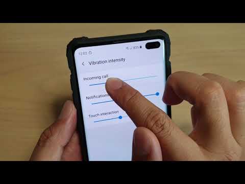 Samsung Galaxy S10 / S10+: How to Change Vibration Intensity