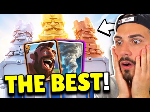 TOP 3 MONDO... MIGLIOR GIOCATORE con DOMATORE TORNADO! 🐗 Clash Royale ITA
