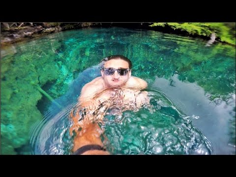 SWIMMING IN THE CLEAREST BLUE LAGOON!!!