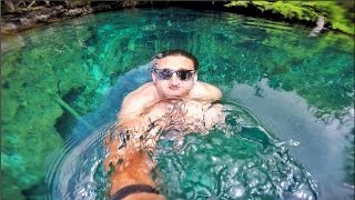 SWIMMING IN THE CLEAREST BLUE LAGOON!!!