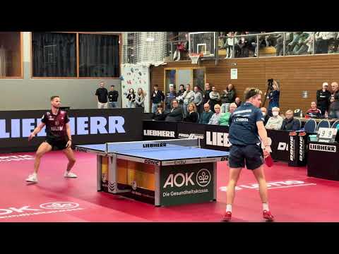 TTBL TTF Liebherr Ochsenhausen - ASC Grünwettersbach Iulian Chirita - Tiago Apolonia